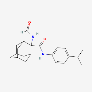 2-(formylamino)-N-(4-isopropylphenyl)-2-adamantanecarboxamide