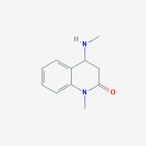 1-Methyl-4-(methylamino)-3,4-dihydroquinolin-2(1H)-one