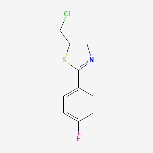 5-(Chloromethyl)-2-(4-fluorophenyl)thiazole