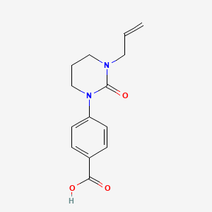 4-(3-allyl-2-oxotetrahydro-1(2H)-pyrimidinyl)benzoic acid