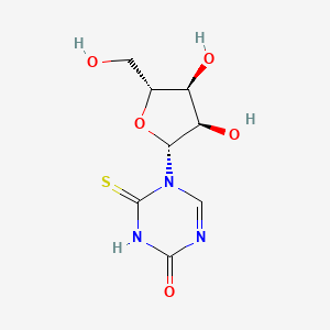 5-((2R,3R,4S,5R)-3,4-Dihydroxy-5-(hydroxymethyl)tetrahydrofuran-2-yl)-6-thioxo-5,6-dihydro-1,3,5-triazin-2(1H)-one