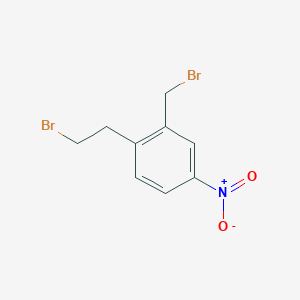 1-(2-Bromoethyl)-2-(bromomethyl)-4-nitrobenzene