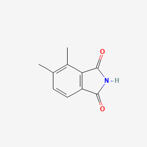 molecular formula C10H9NO2 B13363607 1H-Isoindole-1,3(2H)-dione, 4,5-dimethyl- 