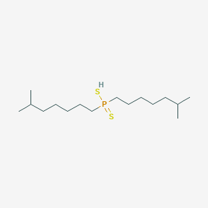 Bis(6-methylheptyl)phosphinodithioic acid