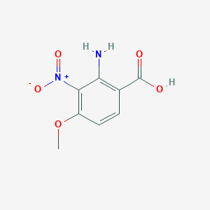 2-Amino-4-methoxy-3-nitrobenzoic acid