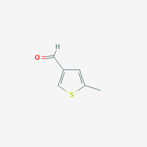 molecular formula C6H6OS B1336383 5-甲基噻吩-3-甲醛 CAS No. 29421-72-5