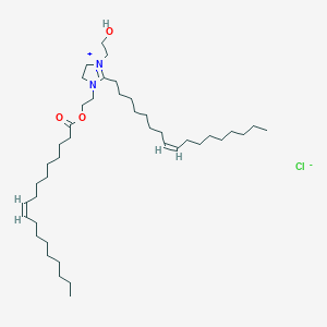 2-((Z)-Heptadec-8-en-1-yl)-1-(2-hydroxyethyl)-3-(2-(oleoyloxy)ethyl)-4,5-dihydro-1H-imidazol-3-ium chloride