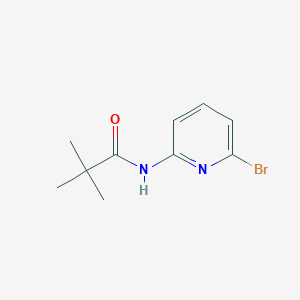 molecular formula C10H13BrN2O B1336401 N-(6-bromopyridin-2-yl)-2,2-dimethylpropanamide CAS No. 221087-47-4