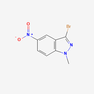 3-Bromo-1-methyl-5-nitro-1H-indazole