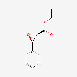 molecular formula C11H12O3 B13364241 (2R,3S)-Ethyl 3-phenyloxirane-2-carboxylate 