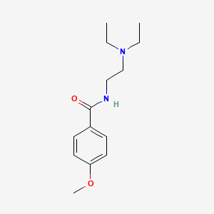 molecular formula C14H22N2O2 B13364248 N-(2-(Diethylamino)ethyl)-4-methoxybenzamide 