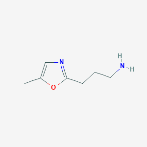 3-(5-Methyloxazol-2-yl)propan-1-amine