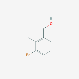 molecular formula C8H9BrO B1336436 (3-溴-2-甲基苯基)甲醇 CAS No. 83647-43-2
