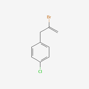 molecular formula C9H8BrCl B1336438 2-Bromo-3-(4-chlorophenyl)-1-propene CAS No. 93507-53-0