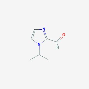 molecular formula C7H10N2O B1336443 1-Isopropyl-1H-imidazole-2-carbaldehyde CAS No. 53332-64-2