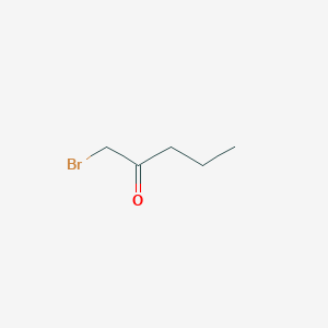 molecular formula C5H9BrO B1336446 1-溴戊酮-2 CAS No. 817-71-0