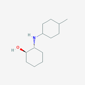 Rel-(1R,2R)-2-(((1r,4R)-4-methylcyclohexyl)amino)cyclohexan-1-ol