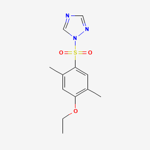 1-[(4-ethoxy-2,5-dimethylphenyl)sulfonyl]-1H-1,2,4-triazole