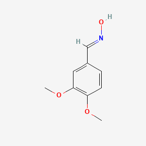 molecular formula C9H11NO3 B1336477 3,4-Dimethoxybenzaldehyde oxime CAS No. 2169-98-4