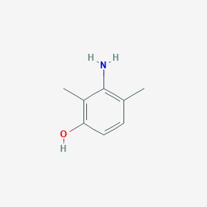 molecular formula C8H11NO B133648 3-氨基-2,4-二甲基苯酚 CAS No. 100445-96-3