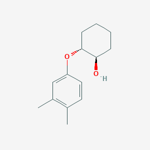 Rel-(1R,2R)-2-(3,4-dimethylphenoxy)cyclohexan-1-ol