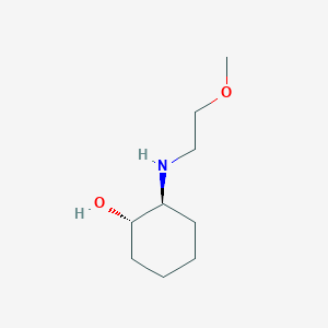 (1S,2S)-2-((2-Methoxyethyl)amino)cyclohexan-1-ol