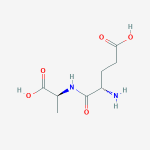 molecular formula C8H14N2O5 B1336506 谷氨酰丙氨酸 CAS No. 21064-18-6