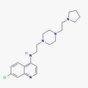 7-chloro-N-(2-{4-[2-(1-pyrrolidinyl)ethyl]-1-piperazinyl}ethyl)-4-quinolinamine