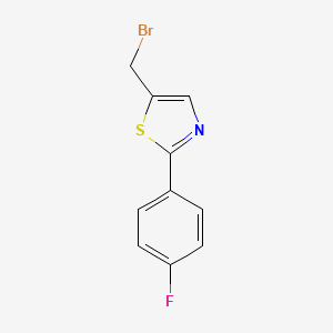 5-(Bromomethyl)-2-(4-fluorophenyl)thiazole