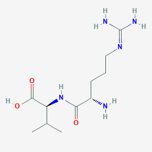 molecular formula C11H23N5O3 B1336509 Arginyl-Valine CAS No. 2896-20-0