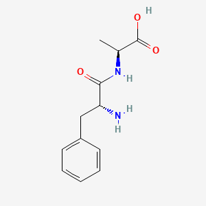 molecular formula C12H16N2O3 B1336512 H-D-Phe-Ala-OH 