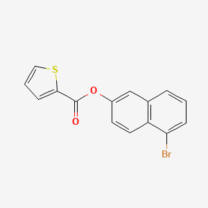 5-Bromo-2-naphthyl 2-thiophenecarboxylate