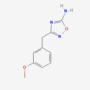 3-(3-Methoxybenzyl)-1,2,4-oxadiazol-5-amine