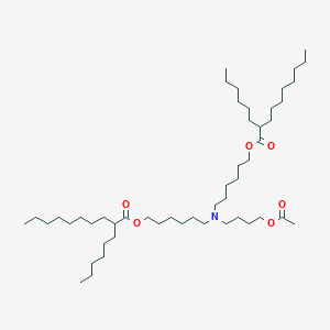 ((4-Acetoxybutyl)azanediyl)bis(hexane-6,1-diyl) bis(2-hexyldecanoate)