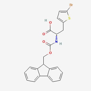 B1336522 Fmoc-L-2-(5-bromothienyl)alanine CAS No. 220497-50-7