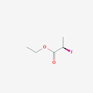 molecular formula C5H9FO2 B1336526 Ethyl (2R)-2-fluoropropanoate CAS No. 72959-94-5