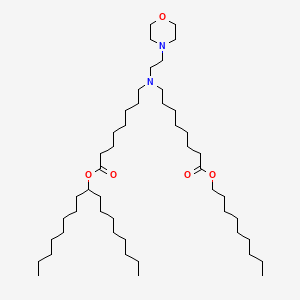 Heptadecan-9-yl 8-((2-morpholinoethyl)(8-(nonyloxy)-8-oxooctyl)amino)octanoate