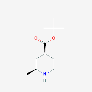 (2S,4S)-tert-Butyl 2-methylpiperidine-4-carboxylate