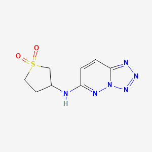 N-(1,1-dioxidotetrahydro-3-thienyl)tetraazolo[1,5-b]pyridazin-6-amine