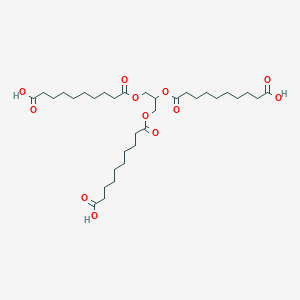 molecular formula C33H56O12 B13365566 Trisebacin 