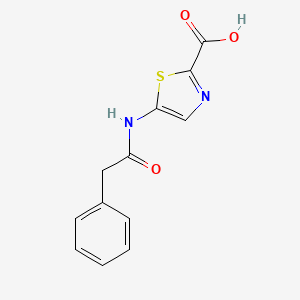 5-[(Phenylacetyl)amino]-1,3-thiazole-2-carboxylic acid