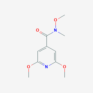 N,2,6-Trimethoxy-N-methylisonicotinamide