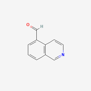 molecular formula C10H7NO B1336581 异喹啉-5-甲醛 CAS No. 80278-67-7