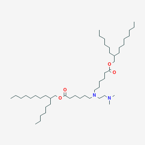 Bis(2-hexyldecyl) 6,6'-((2-(dimethylamino)ethyl)azanediyl)dihexanoate