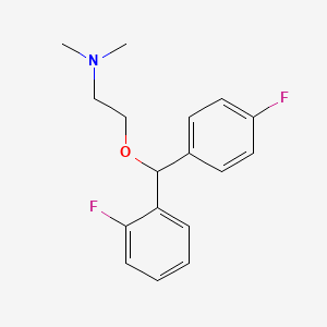 N-{2-[(2-fluorophenyl)(4-fluorophenyl)methoxy]ethyl}-N,N-dimethylamine