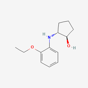 (1R,2R)-2-((2-Ethoxyphenyl)amino)cyclopentan-1-ol