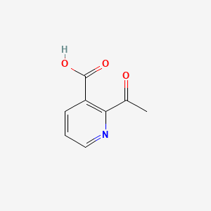 molecular formula C8H7NO3 B1336604 2-Acetylnicotinic acid CAS No. 89942-59-6