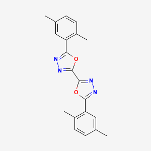 2,2'-Bis(2,5-dimethylphenyl)-5,5'-bi-1,3,4-oxadiazole