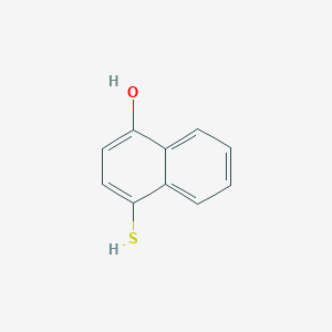molecular formula C10H8OS B1336616 4-Sulfanylnaphthalen-1-ol 