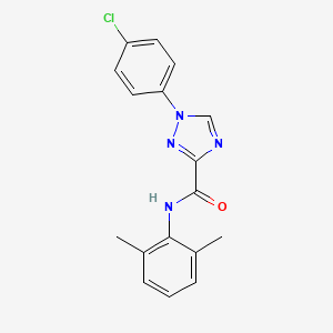 1-(4-chlorophenyl)-N-(2,6-dimethylphenyl)-1H-1,2,4-triazole-3-carboxamide